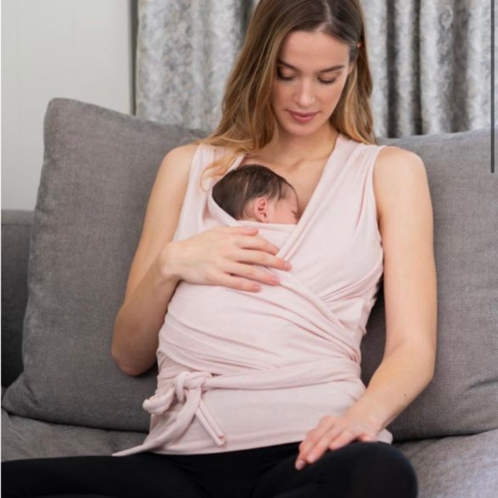 Seraphine Skin to Skin top - sleeveless blush pink (small)